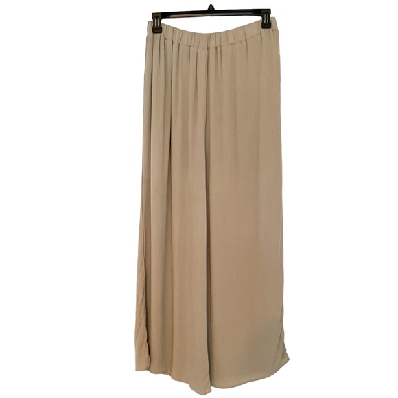 WEST KEI Gauze Wide Leg Pants in Beluga Grey - NWT SIze XL - Picture 3 of 3